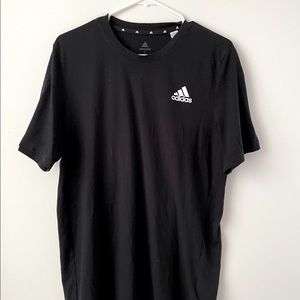 ADIDAS Mens L T SHIRT BLACK